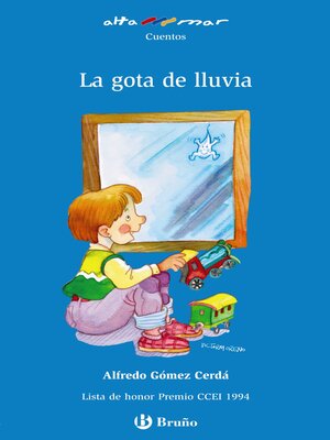 cover image of La gota de lluvia